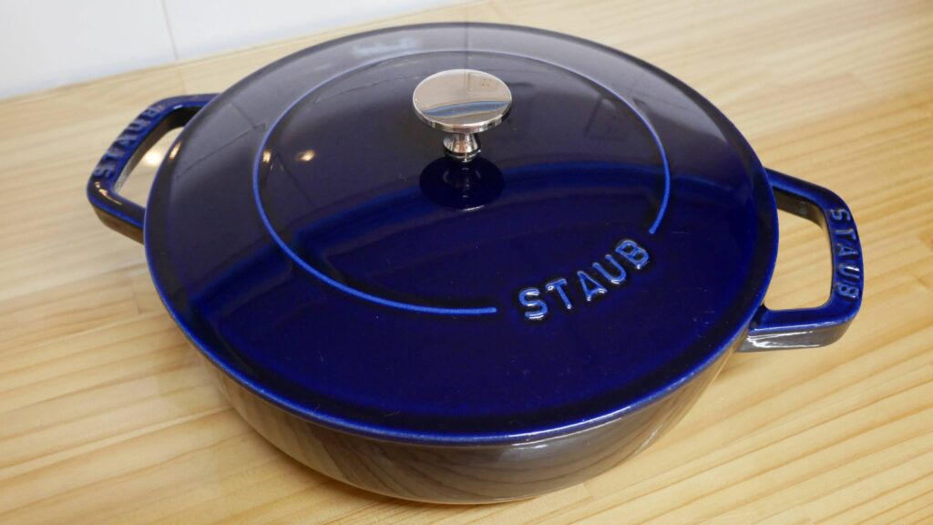 ストウブのブレイザーソテーパン